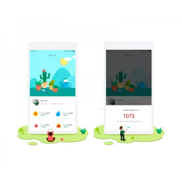 Flower Care Smart Monitor – Sensor Inteligente para Plantas