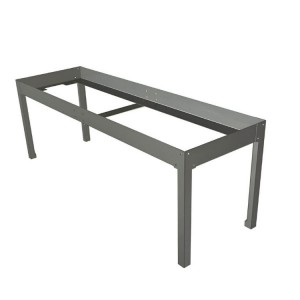 Soporte para bandeja gris (120 x 204 cm)