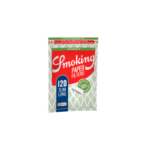 Filtros Slim Long Paper Filters 120u - Smoking