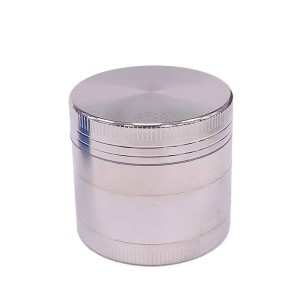 Grinder Polinizador Metal Silver 40 mm.
