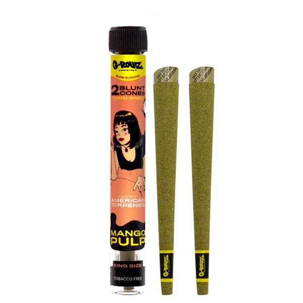 Blunts Cones G-Rollz Hemp Pulp Mango 2 ud.