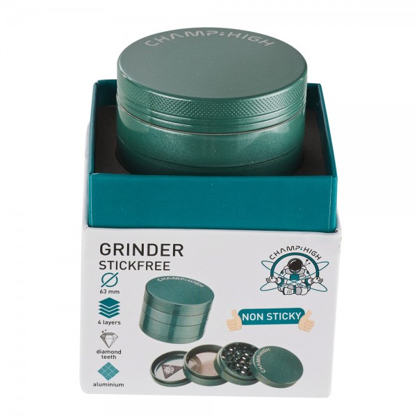 Grinder Polinizador Metal Antiadherente Green 63 mm