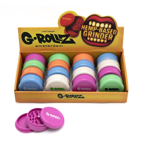 Grinder Biodegradable Tapa  -  G-Rollz