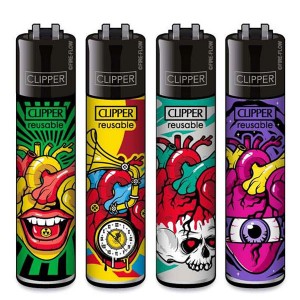 Clipper Classic 48 ud. Trippy Hearts