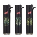 Mechero Piezo Rasta leaves Refil
