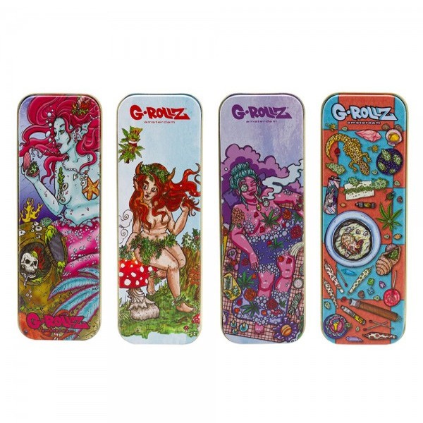 Caja Metal Pequeña Amsterdam - G-Rollz