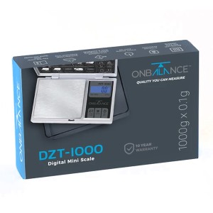 Báscula Digital On Balance DZT 1000 – 0,1 g Silver