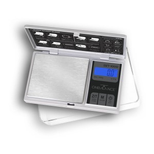 Báscula Digital On Balance DZT 1000 – 0,1 g Silver